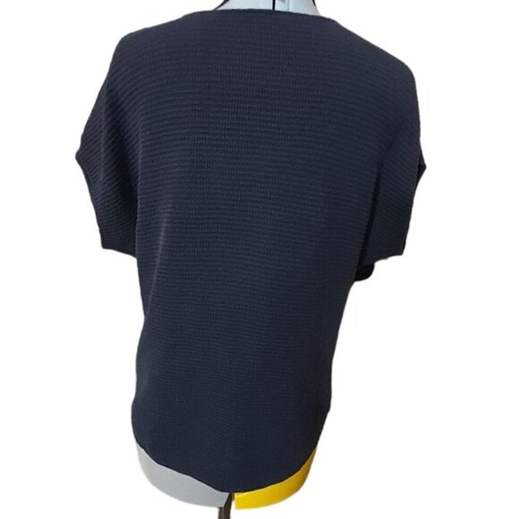 Vintage Margaret Winters Textured Minimalist Sweater Size L - Picture 5 of 7